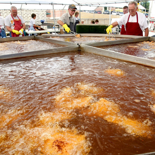 World Chicken Festival - London, Kentucky | World's Largest Stainless Steel  Skillet